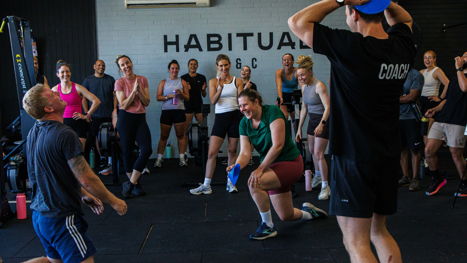 Coaching moment at Habitual